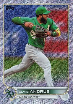 2022 Topps - Foilboard Retail #520 Elvis Andrus Front