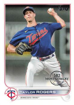 2022 Topps - 582 Montgomery #32 Taylor Rogers  Front