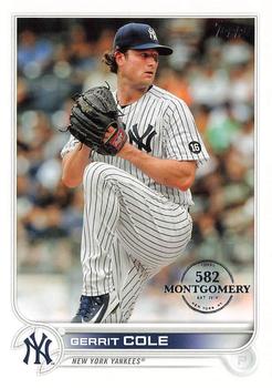 2022 Topps - 582 Montgomery #35 Gerrit Cole  Front