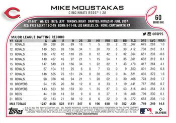 2022 Topps - 582 Montgomery #60 Mike Moustakas  Back