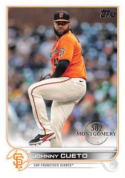 2022 Topps - 582 Montgomery #73 Johnny Cueto  Front