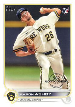 2022 Topps - 582 Montgomery #78 Aaron Ashby  Front