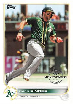 2022 Topps - 582 Montgomery #95 Chad Pinder  Front