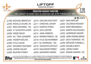 2022 Topps - 582 Montgomery #110 Liftoff  Back