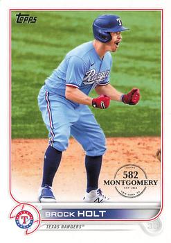 2022 Topps - 582 Montgomery #113 Brock Holt  Front