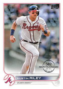 2022 Topps - 582 Montgomery #115 Austin Riley  Front