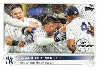 2022 Topps - 582 Montgomery #119 Walk-Off Water Front