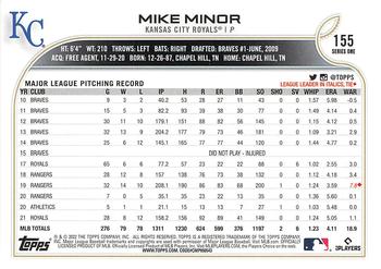 2022 Topps - 582 Montgomery #155 Mike Minor  Back