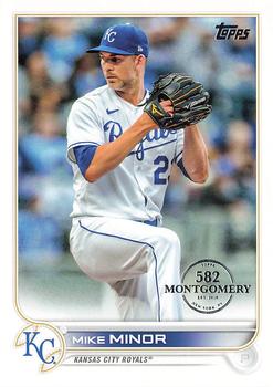 2022 Topps - 582 Montgomery #155 Mike Minor  Front
