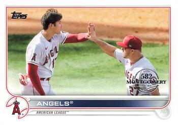 2022 Topps - 582 Montgomery #159 Los Angeles Angels Front