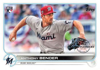 2022 Topps - 582 Montgomery #160 Anthony Bender  Front