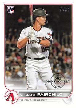 2022 Topps - 582 Montgomery #163 Stuart Fairchild  Front