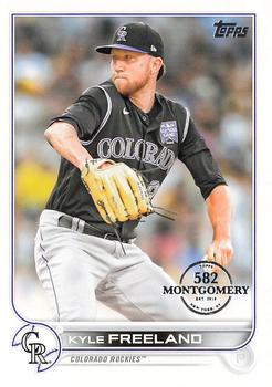 2022 Topps - 582 Montgomery #169 Kyle Freeland  Front