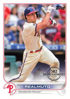 2022 Topps - 582 Montgomery #180 J.T. Realmuto  Front