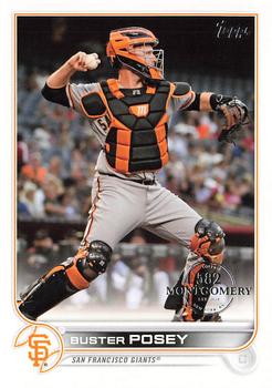 2022 Topps - 582 Montgomery #209 Buster Posey  Front