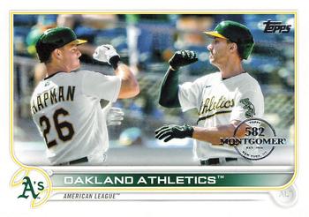 2022 Topps - 582 Montgomery #210 Oakland Athletics Front