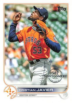 2022 Topps - 582 Montgomery #211 Cristian Javier  Front