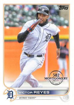 2022 Topps - 582 Montgomery #252 Victor Reyes  Front
