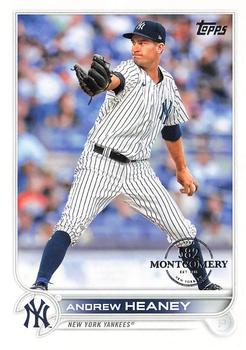 2022 Topps - 582 Montgomery #287 Andrew Heaney  Front