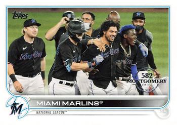 2022 Topps - 582 Montgomery #326 Miami Marlins Front