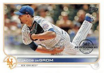 2022 Topps - 582 Montgomery #330 Jacob deGrom  Front