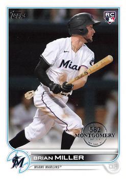 2022 Topps - 582 Montgomery #425 Brian Miller Front