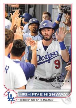 2022 Topps - 582 Montgomery #505 High Five Highway Front
