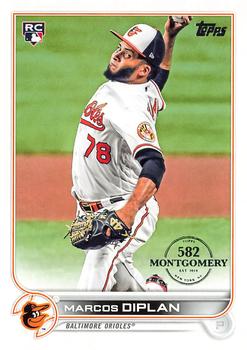 2022 Topps - 582 Montgomery #517 Marcos Diplan Front