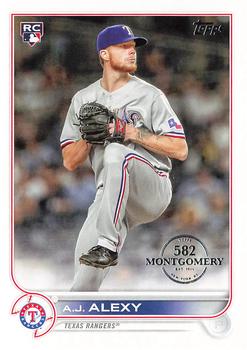 2022 Topps - 582 Montgomery #547 A.J. Alexy Front