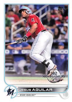 2022 Topps - 582 Montgomery #560 Jesus Aguilar Front