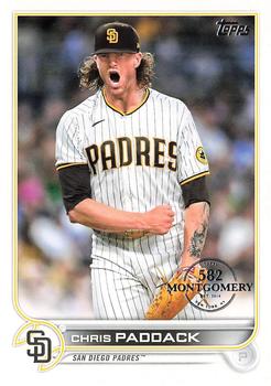 2022 Topps - 582 Montgomery #593 Chris Paddack Front