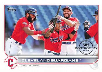 2022 Topps - 582 Montgomery #643 Cleveland Guardians Front