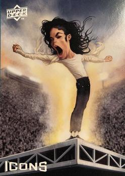 2009 Upper Deck X - Upper Deck X Icons Michael Jackson #MJ1 Michael Jackson Front