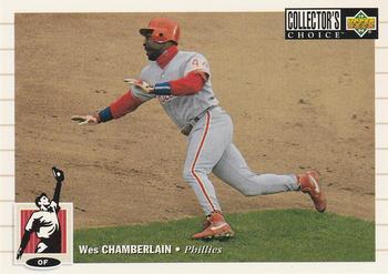 1994 Collector's Choice #76 Wes Chamberlain Front