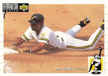1994 Collector's Choice #78 Dave Clark Front