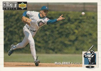 1994 Collector's Choice #114 Mark Grace Front