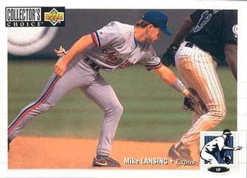1994 Collector's Choice #170 Mike Lansing Front