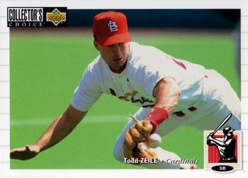 1994 Collector's Choice #305 Todd Zeile Front