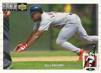 1994 Collector's Choice #365 Ray Lankford Front