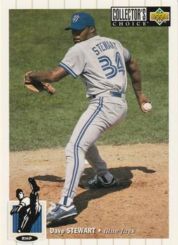 1994 Collector's Choice #371 Dave Stewart Front