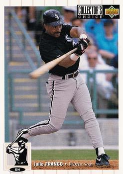 1994 Collector's Choice #415 Julio Franco Front