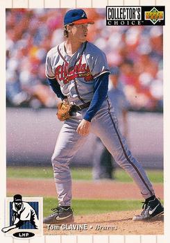 1994 Collector's Choice #430 Tom Glavine Front