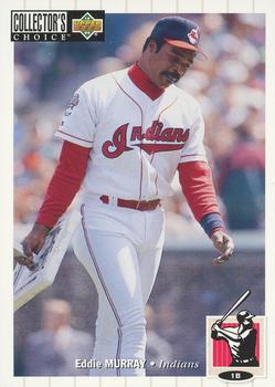 1994 Collector's Choice #595 Eddie Murray Front