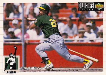 1994 Collector's Choice #598 Stan Javier Front