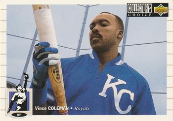 1994 Collector's Choice #601 Vince Coleman Front