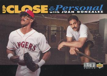 1994 Collector's Choice #633 Juan Gonzalez Front