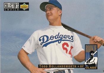 1994 Collector's Choice #658 Todd Hollandsworth Front