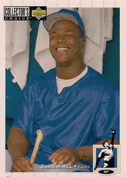 1994 Collector's Choice #137 Glenallen Hill Front