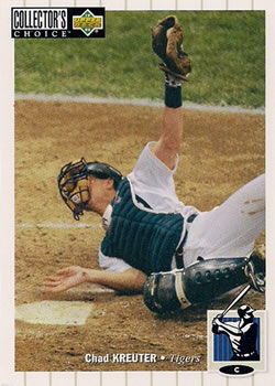1994 Collector's Choice #167 Chad Kreuter Front