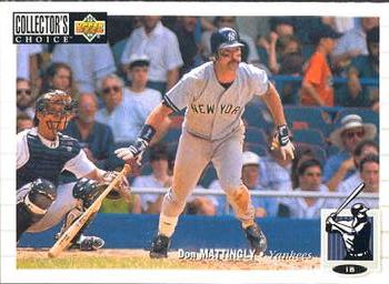1994 Collector's Choice #192 Don Mattingly Front